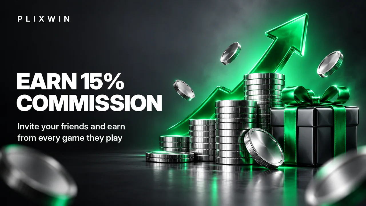 Earn 15% commission - Plixwin affiliate