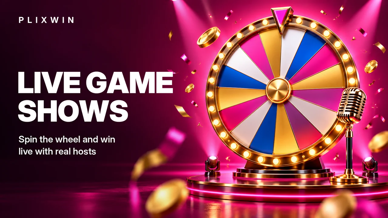 Live game shows on Plixwin